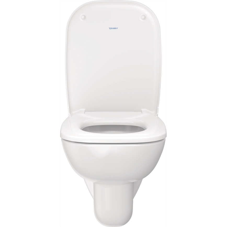 Duravit 45351900A1 - Pakabinamas WC su dangčiu D-CODE iš keramikos/blizgi balta