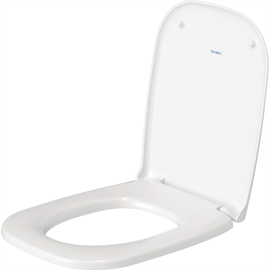 Duravit 45351900A1 - Pakabinamas WC su dangčiu D-CODE iš keramikos/blizgi balta