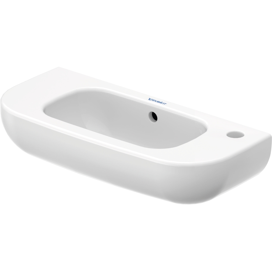 Duravit 7065000082 - Pakabinamas praustuvas D-CODE 50x22 cm keramika/blizgi balta