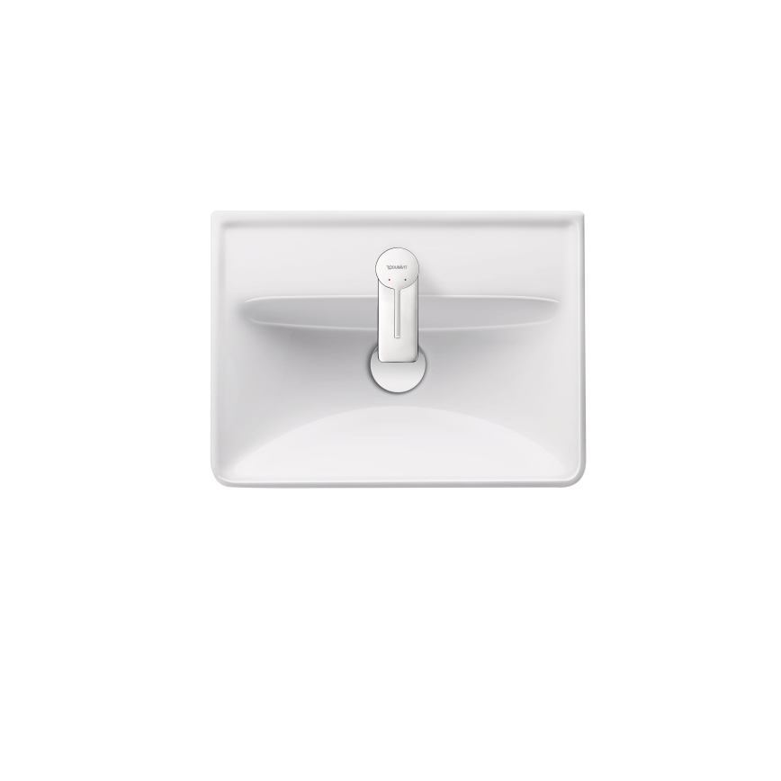 Duravit 738450041 - Pakabinamas praustuvas D-NEO 45x33,5 cm keramika/blizgi balta