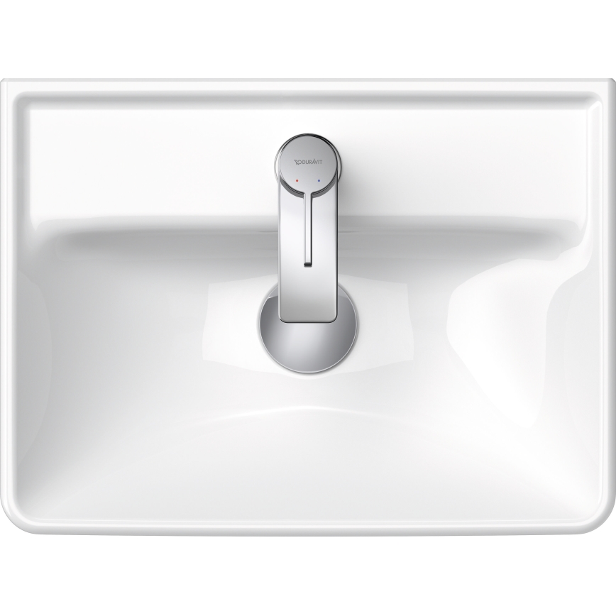 Duravit 738450041 - Pakabinamas praustuvas D-NEO 45x33,5 cm keramika/blizgi balta