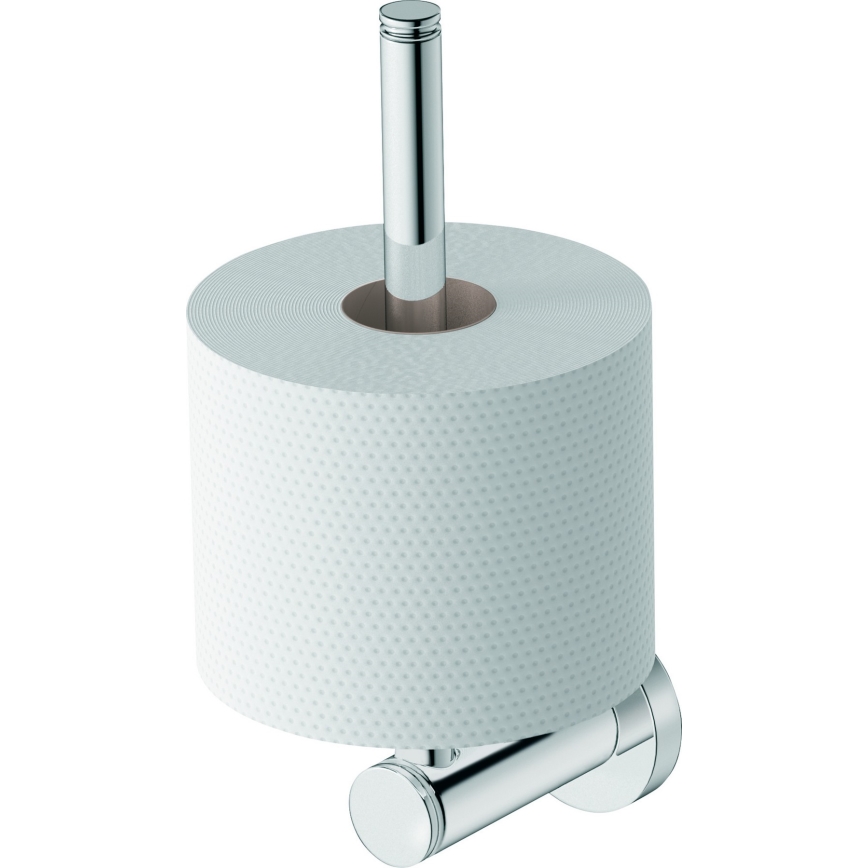 Duravit 99151000 - tualetinio popieriaus laikiklis D-CODE, blizgus chromas