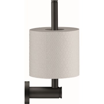 Duravit 99154600 - Tualetinio popieriaus laikiklis D-CODE matinė juoda