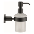 Duravit 99164600 - Sieninis muilo dozatorius D-CODE 390 ml matinis stiklas/matinė juoda
