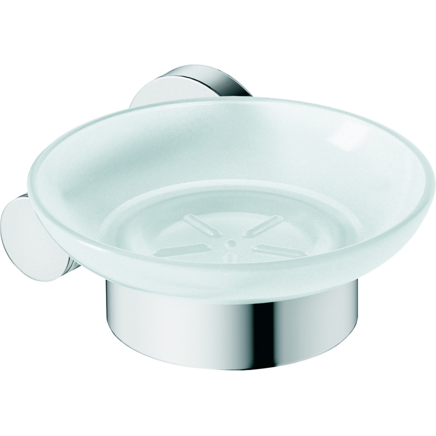 Duravit 99181000 - Sieninė muilinė D-CODE, dešinė, blizgus chromas