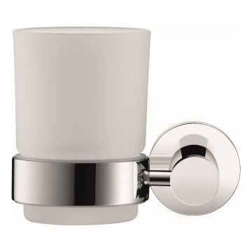 Duravit 99191000 - Sieninis dantų šepetėlių laikiklis D-CODE, kairinis, blizgus chromas