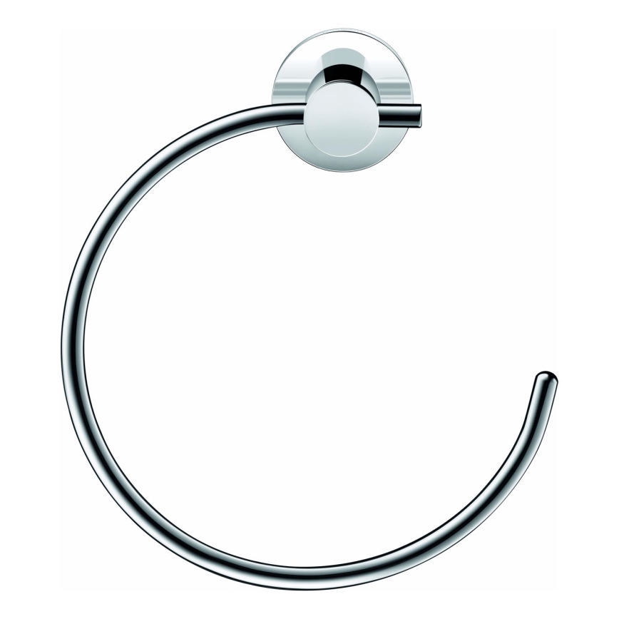 Duravit 99211000 - Sieninė rankšluosčių kabykla D-CODE blizgus chromas