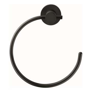 Duravit 99214600 - Sieninis rankšluosčių kabykla D-CODE matinė juoda