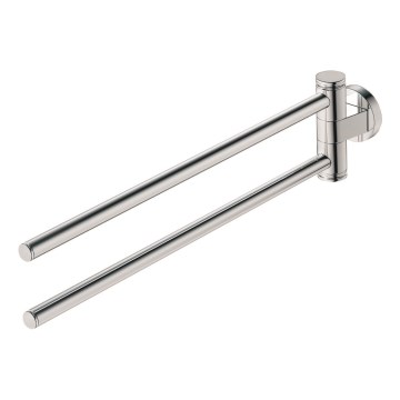 Duravit 99221000 - Sieninis rankšluosčių laikiklis D-CODE, 44,7 cm, blizgus chromas