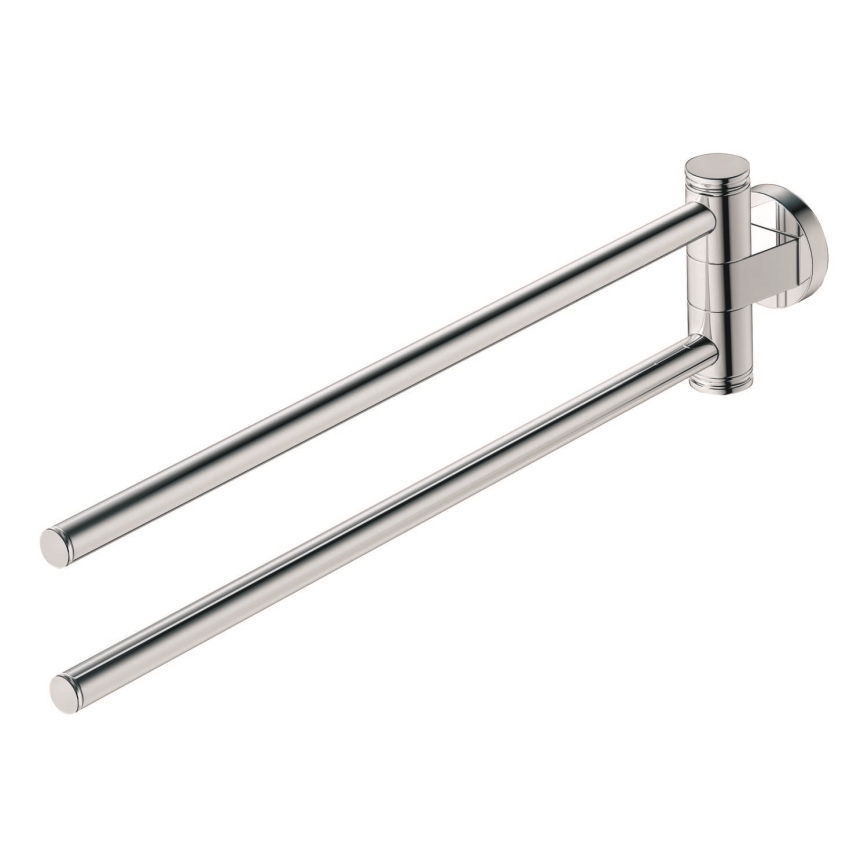 Duravit 99221000 - Sieninis rankšluosčių laikiklis D-CODE, 44,7 cm, blizgus chromas