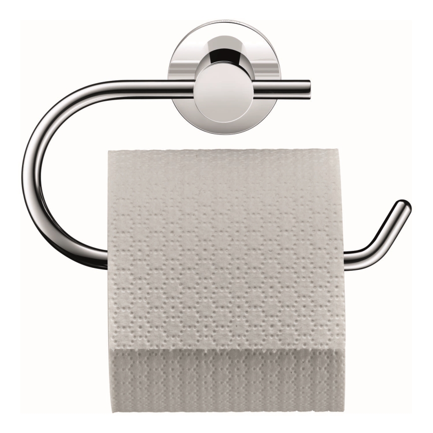 Duravit 99261000 - Tualetinio popieriaus laikiklis D-CODE blizgus chromas