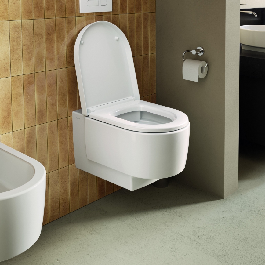 Duravit 99261000 - Tualetinio popieriaus laikiklis D-CODE blizgus chromas