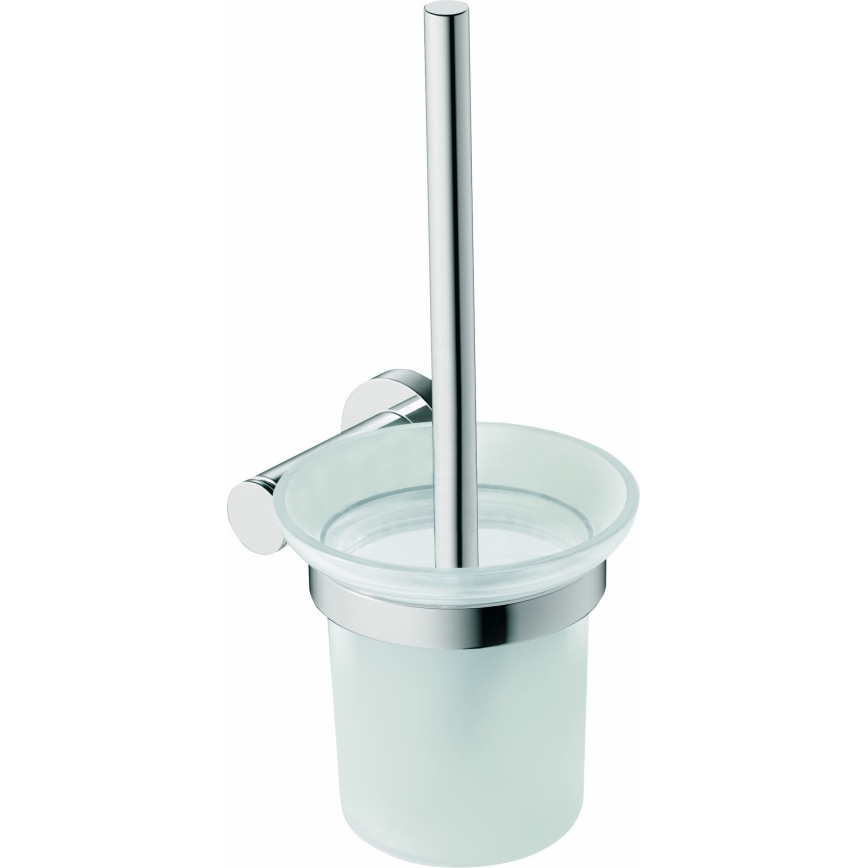 Duravit 99271000 - Sieninis WC šepetys D-CODE, blizgus chromas