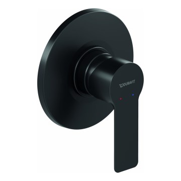 Duravit DC4210007046 - Dušo maišytuvas potinkinei montavimui D-CODE matinė juoda