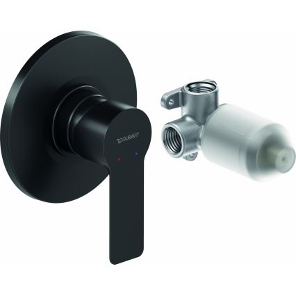 Duravit DC4210007046 - Dušo maišytuvas potinkinei montavimui D-CODE matinė juoda