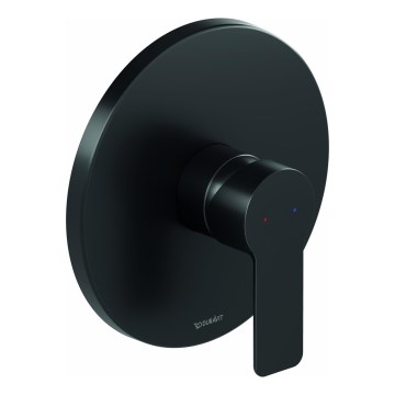 Duravit DC4210010046 - D-CODE potinkinis dušo maišytuvas, matinė juoda