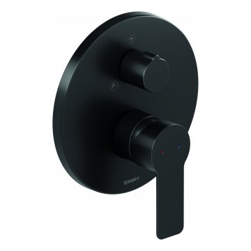 Duravit DC4210012046 - D-CODE įleidžiamas dušo maišytuvas, matinė juoda