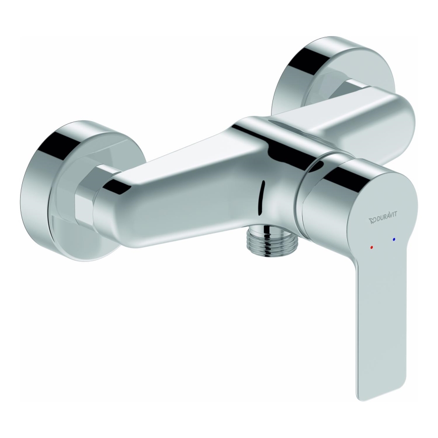 Duravit DC4230001010 - Sieninis bidė maišytuvas D-CODE blizgus chromas