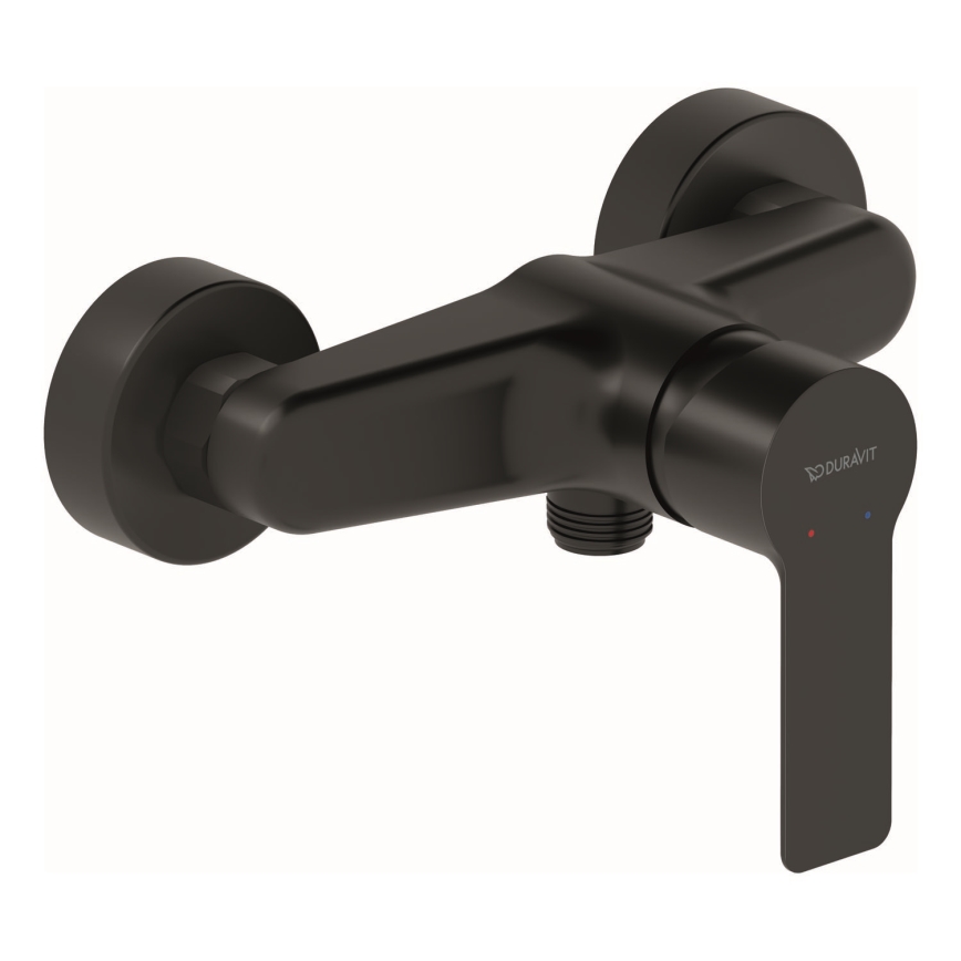 Duravit DC4230001046 - Dušo maišytuvas D-CODE, matinė juoda
