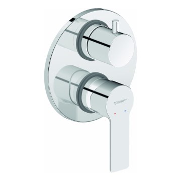 Duravit DC5210008010 - įleidžiamas dušo maišytuvas D-CODE, blizgus chromas