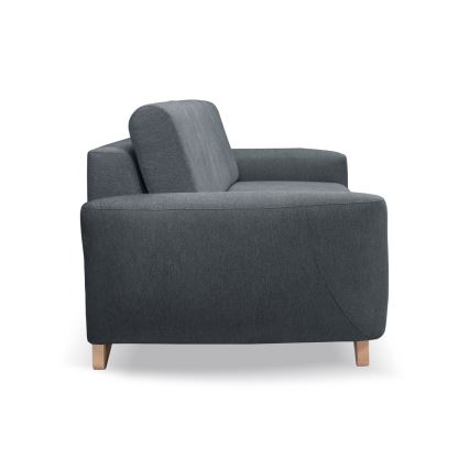 Dviejų vietų sofa AVESTA antracito spalvos