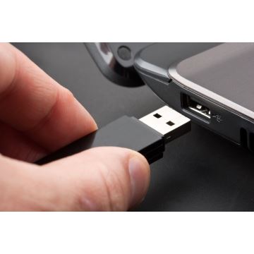 Dviguba USB laikmena + MicroUSB 32GB juoda