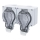 Dvigubas lizdas drėgnoms patalpoms 230V/16A IP66