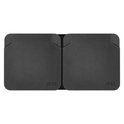 Dvigubas lizdas - humid environment IP55