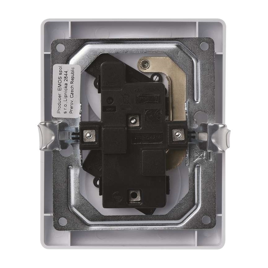 Dvigubas namų lizdas FRENCH 250V/16A