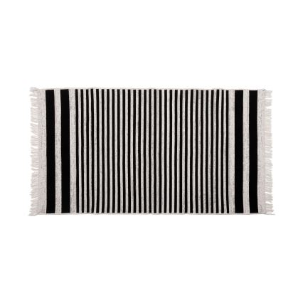 Dvipusis kilimas KILIM GOLD 60x120 cm juoda/balta