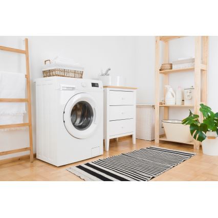 Dvipusis kilimas KILIM GOLD 80x150 cm juoda/balta