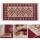 Dvipusis orientalinis kilimas KILIM 80x150 cm raudonas/smėlio spalvos