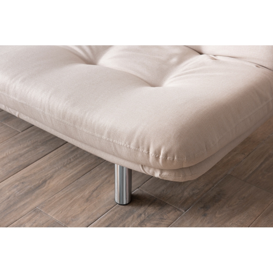 Dvivietė išskleidžiama sofa BAKU, kreminė