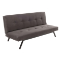 Dvivietė išskleidžiama sofa BAKU pilka
