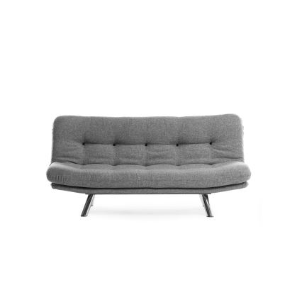 Dvivietė išskleidžiama sofa BINA šviesiai pilka