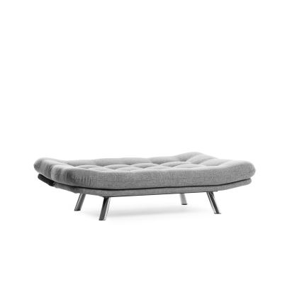 Dvivietė išskleidžiama sofa BINA šviesiai pilka
