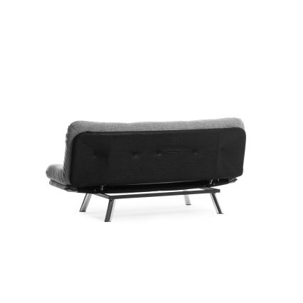 Dvivietė išskleidžiama sofa BINA šviesiai pilka