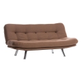 Dvivietė išskleidžiama sofa-lova BINA šviesiai ruda