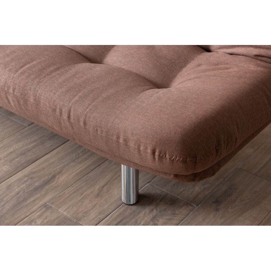 Dvivietė išskleidžiama sofa-lova BINA šviesiai ruda