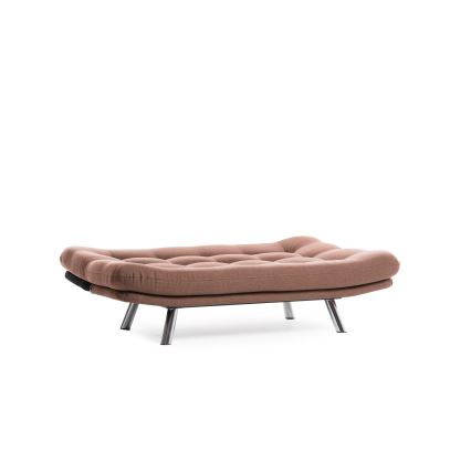Dvivietė išskleidžiama sofa-lova BINA šviesiai ruda