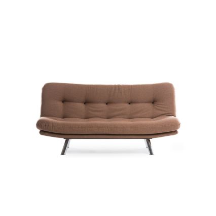 Dvivietė išskleidžiama sofa-lova BINA šviesiai ruda