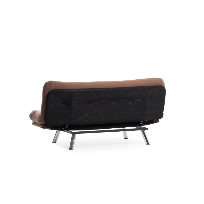 Dvivietė išskleidžiama sofa-lova BINA šviesiai ruda