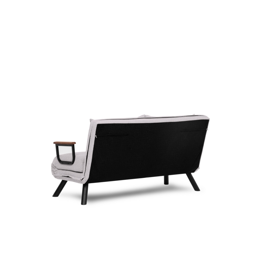 Dvivietė išskleidžiama sofa QIRA balta