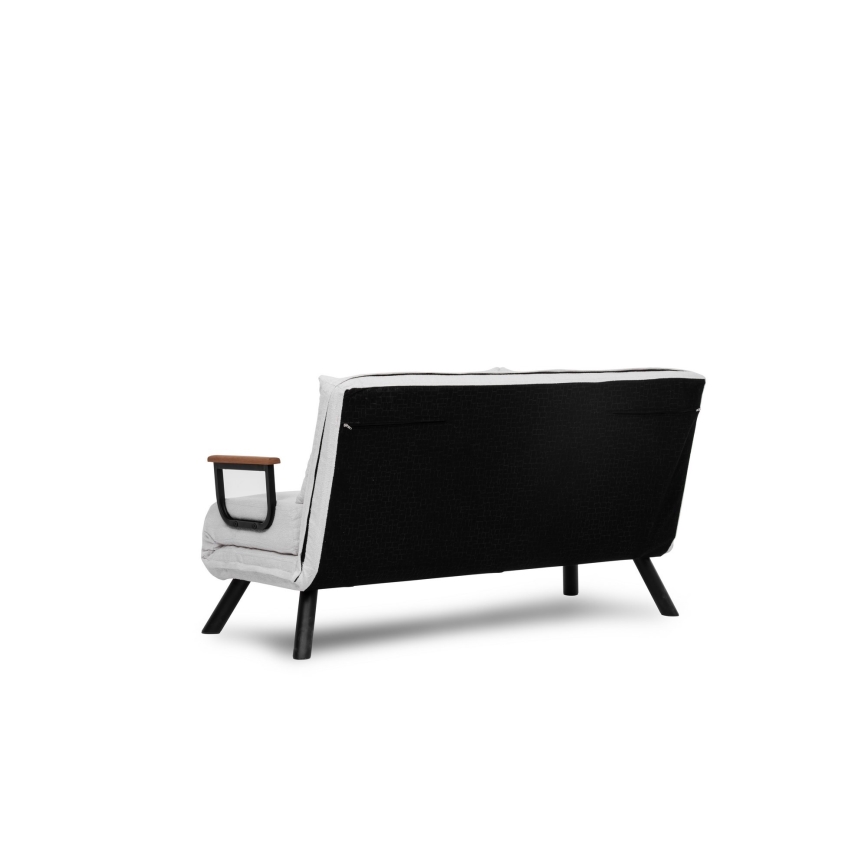 Dvivietė išskleidžiama sofa QIRA balta