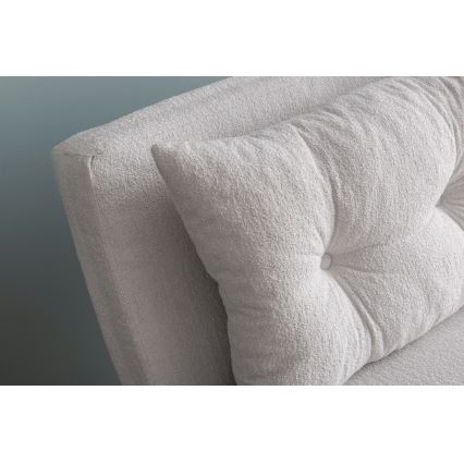 Dvivietė išskleidžiama sofa QIRA balta