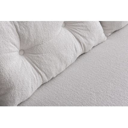 Dvivietė išskleidžiama sofa QIRA balta