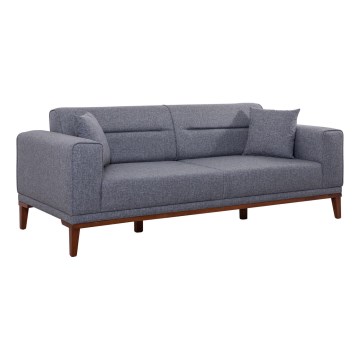 Dvivietė sofa DOTY tamsiai pilka