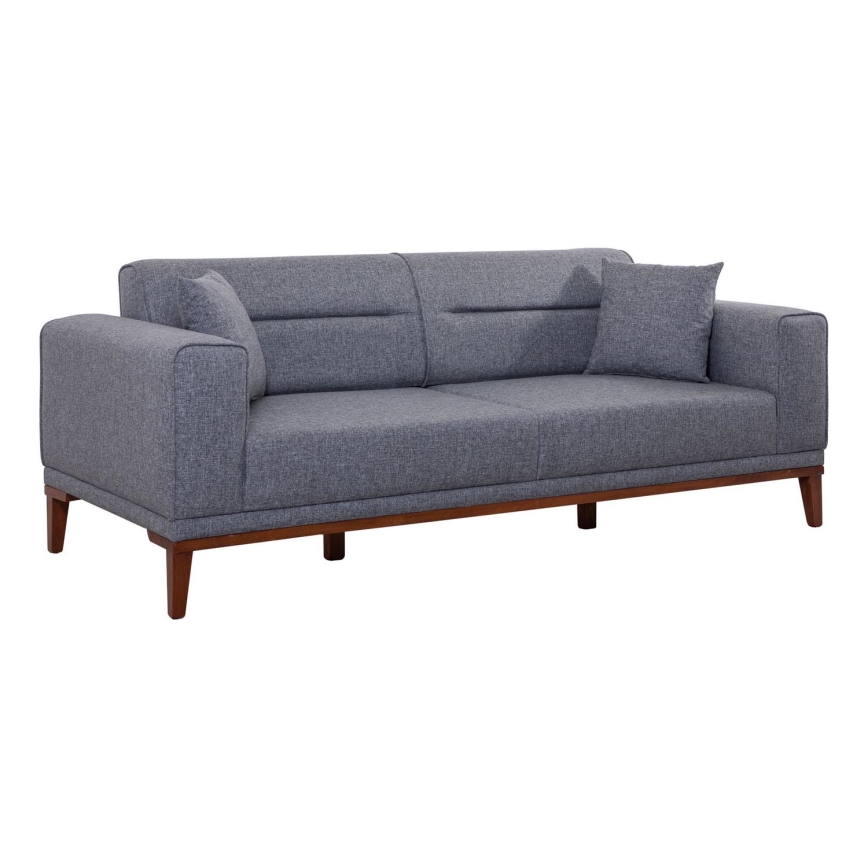 Dvivietė sofa DOTY tamsiai pilka
