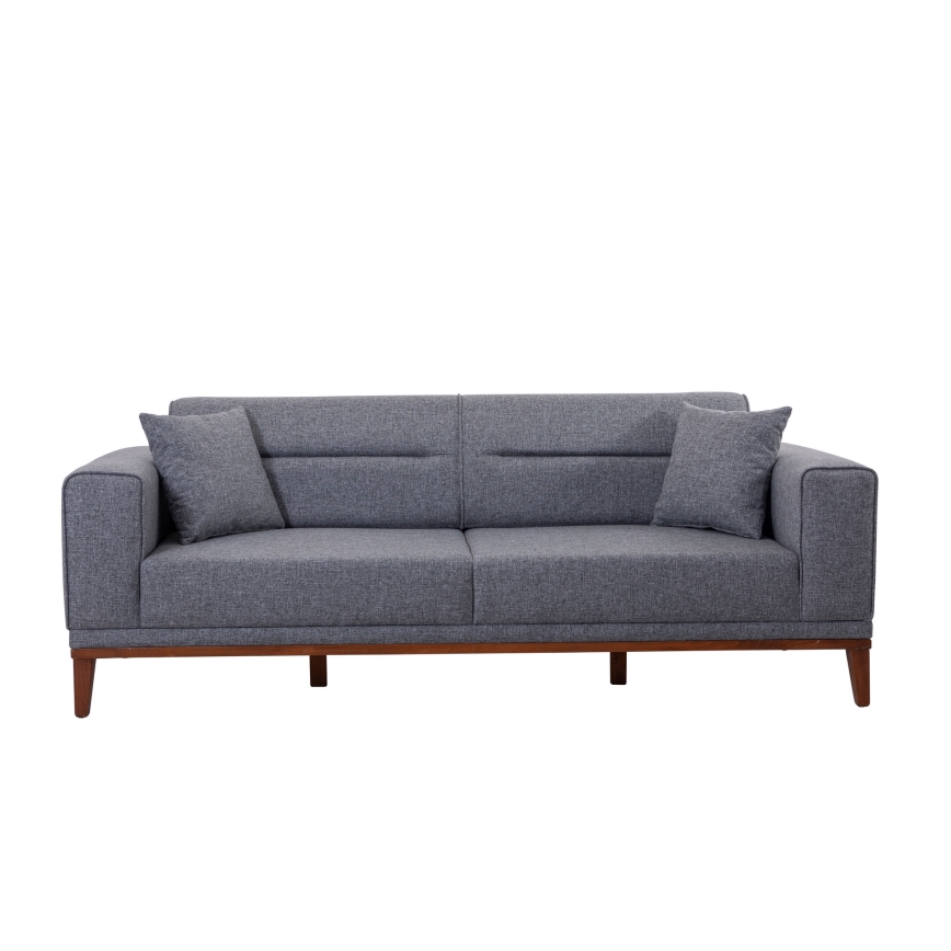 Dvivietė sofa DOTY tamsiai pilka