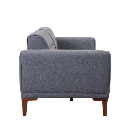 Dvivietė sofa DOTY tamsiai pilka